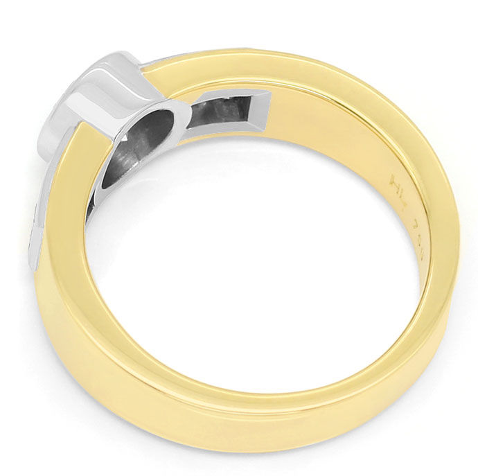 Foto 3 - Handarbeits-Ring 1,09 Brillant 0,56ct Diamant Baguetten, S9258